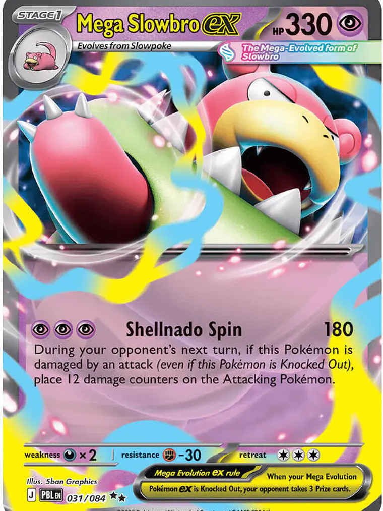 Mega Slowbro ex #031 1