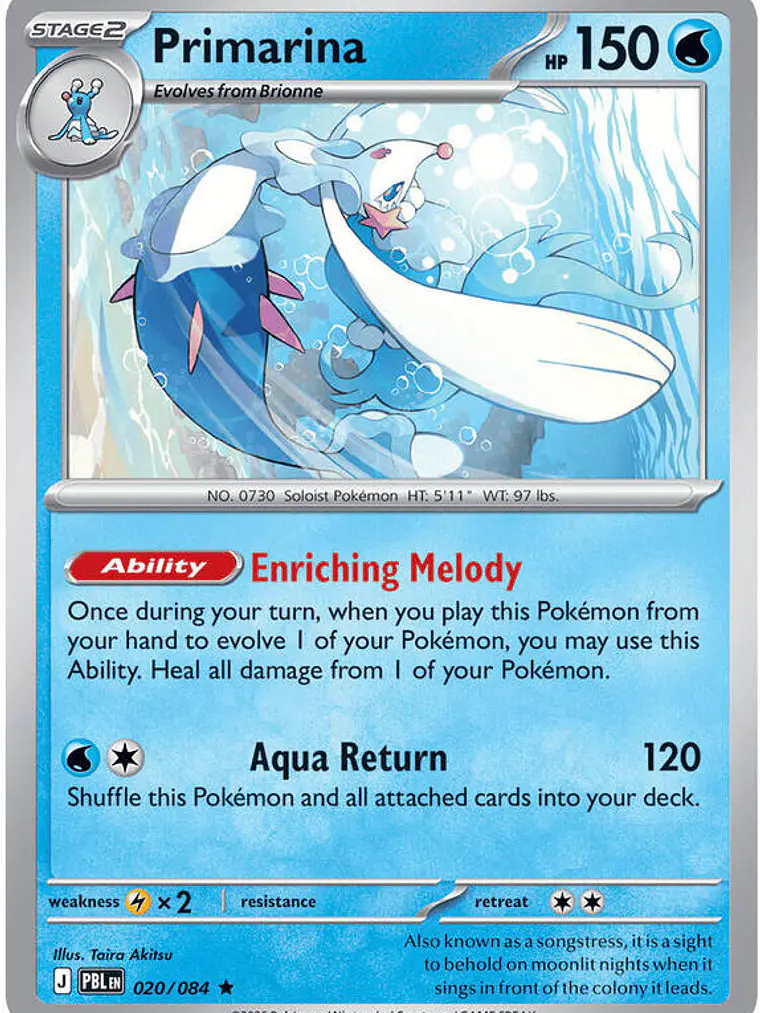 Primarina #020 1