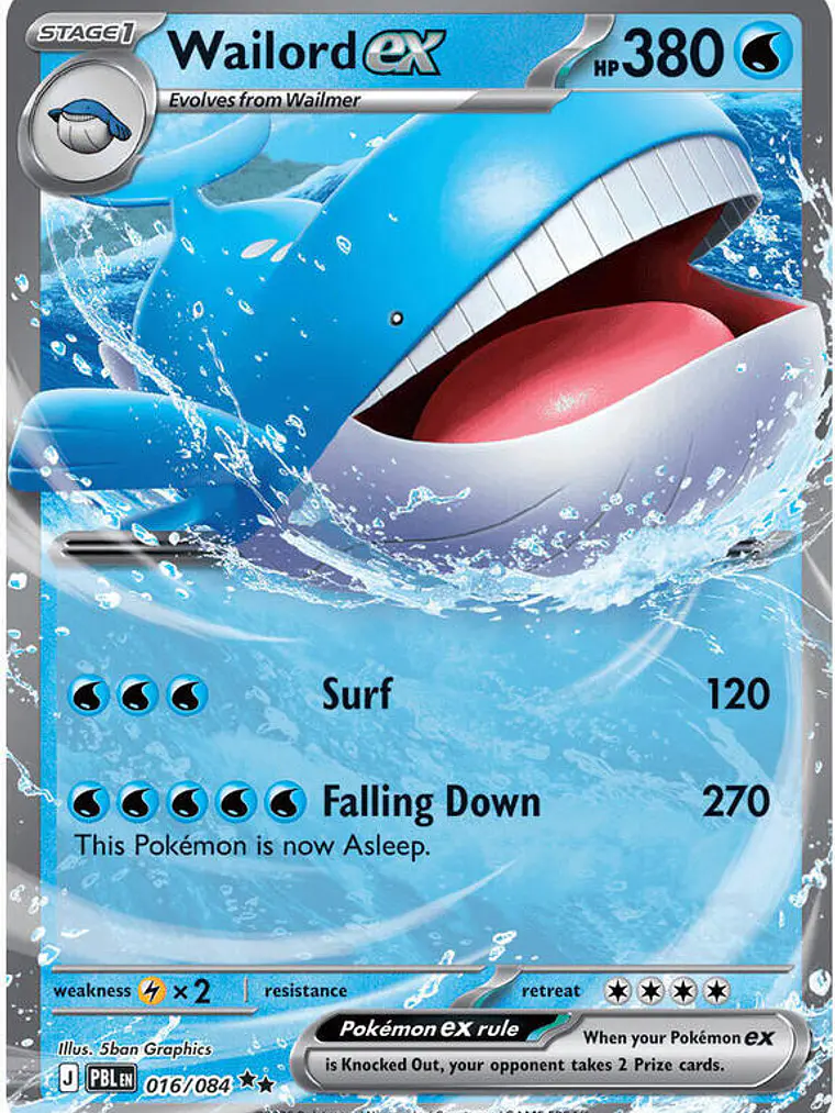 Wailord ex #016 1