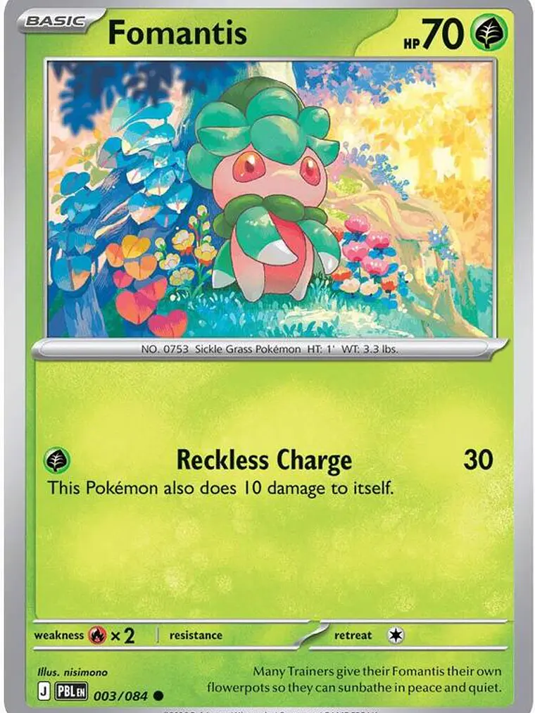 Fomantis #003 1