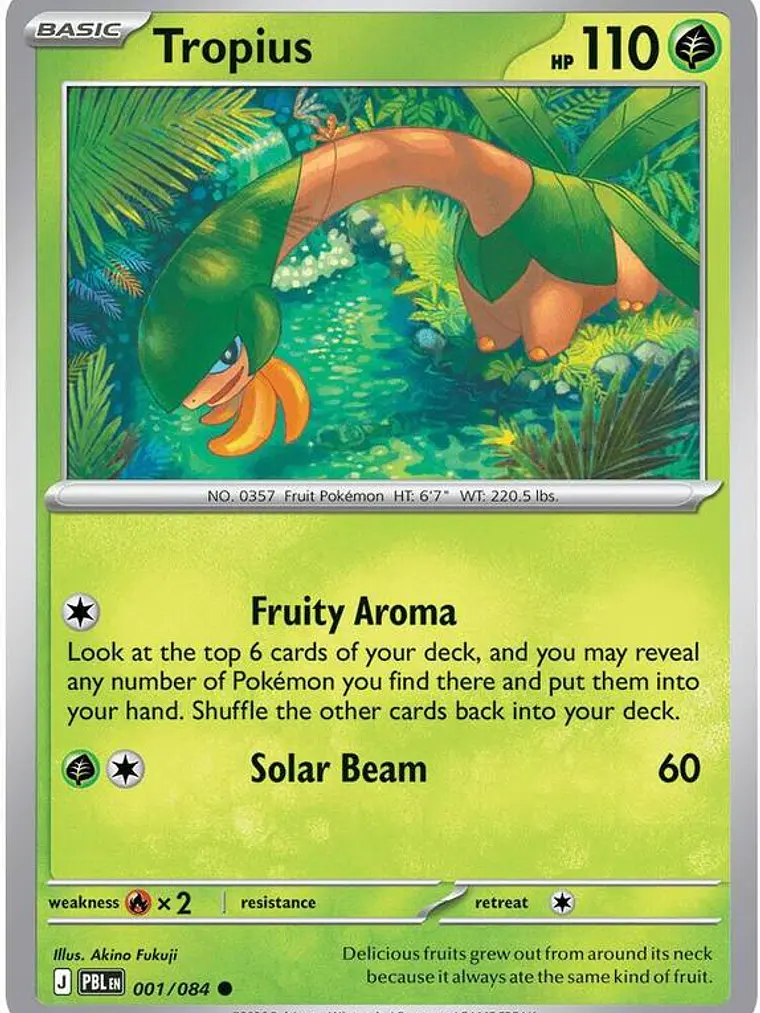 Tropius #001 1