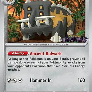 Bastiodon (Pitch Black Stamped) #085