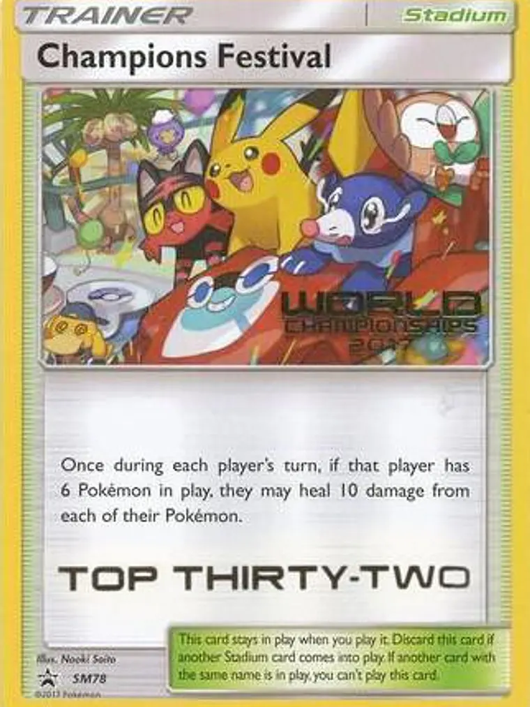 Champions Festival (World Championships 2017) [Top Thirty-Two] #SM78 1