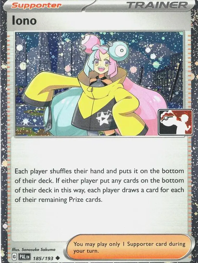 Iono (Cosmos Holo) #185 1