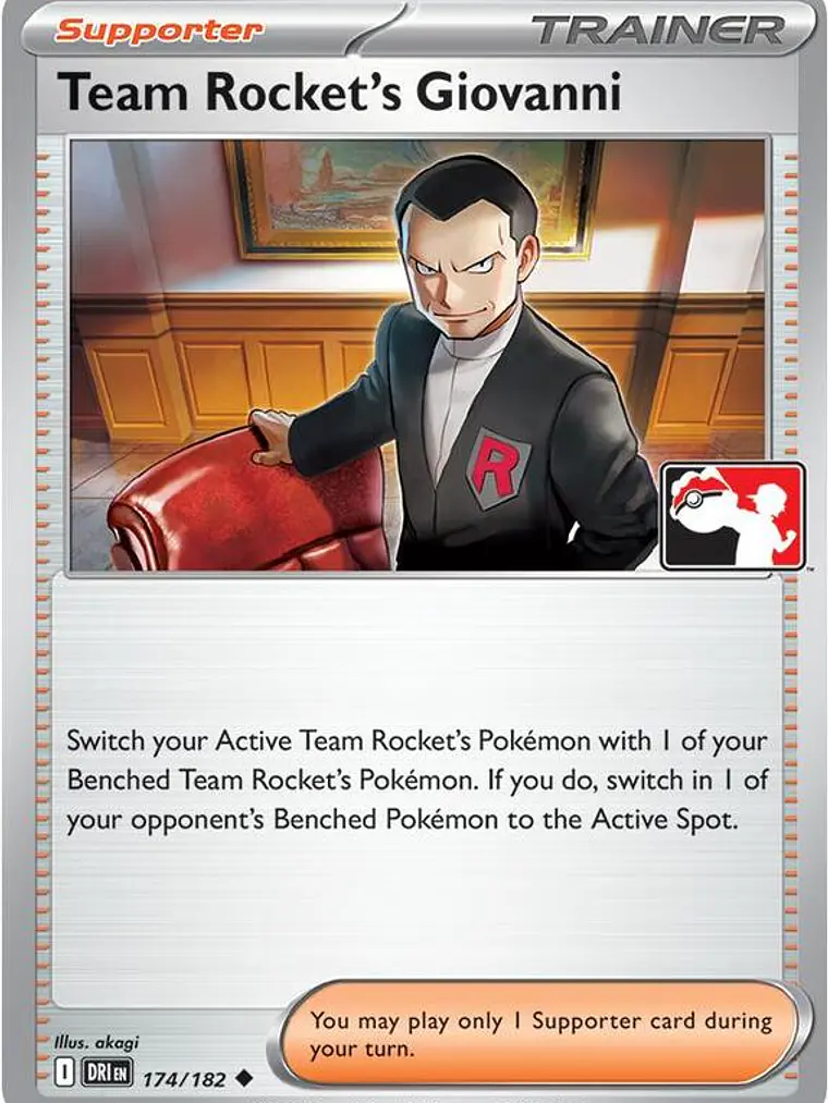 Team Rocket's Giovanni #174 1