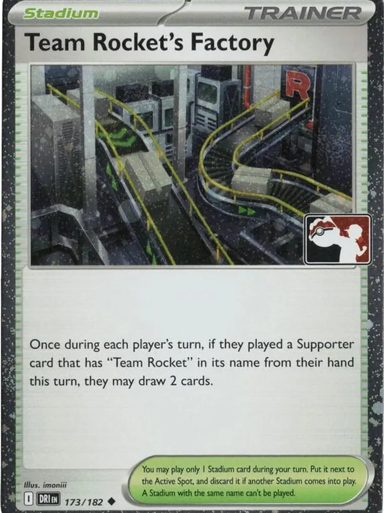 Team Rocket's Factory (Cosmos Holo) #173 1
