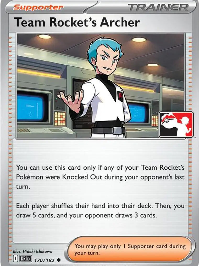Team Rocket's Archer #170 1