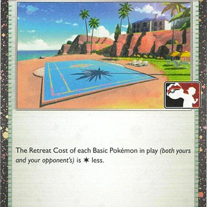 Beach Court (Cosmos Holo) #167