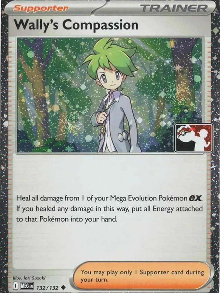 Wally's Compassion (Cosmos Holo) #132 1