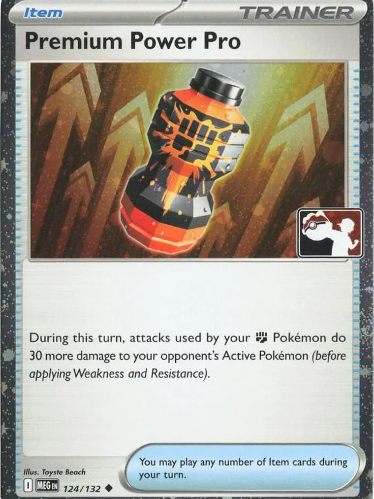 Premium Power Pro (Cosmos Holo) #124 1