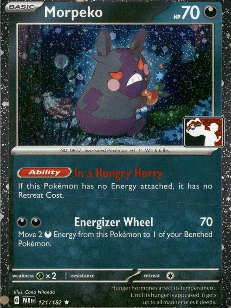 Morpeko (Cosmos Holo) #121 1