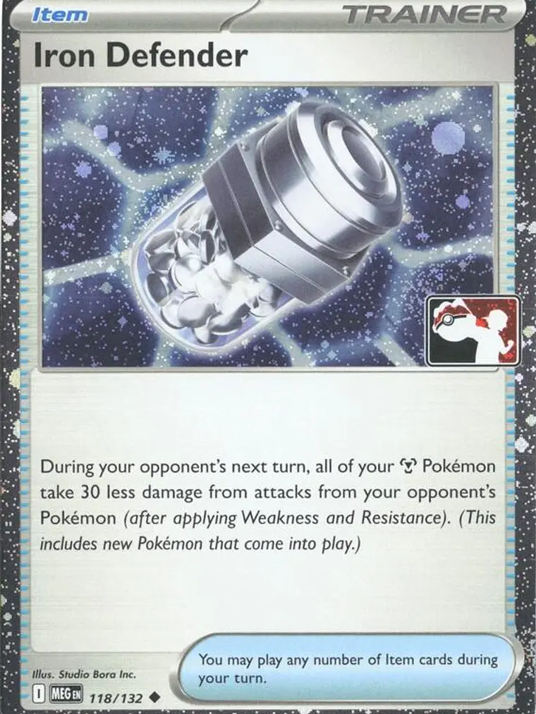 Iron Defender (Cosmos Holo) #118 1