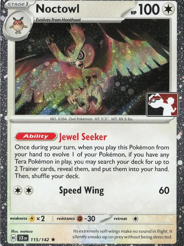 Noctowl (Cosmos Holo) #115 1
