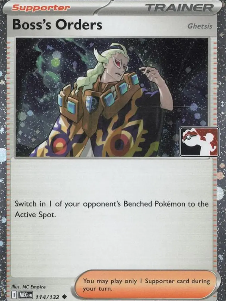 Boss's Orders [Ghetsis] (Cosmos Holo) #114 1