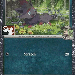 N's Zorua (Cosmos Holo) #097