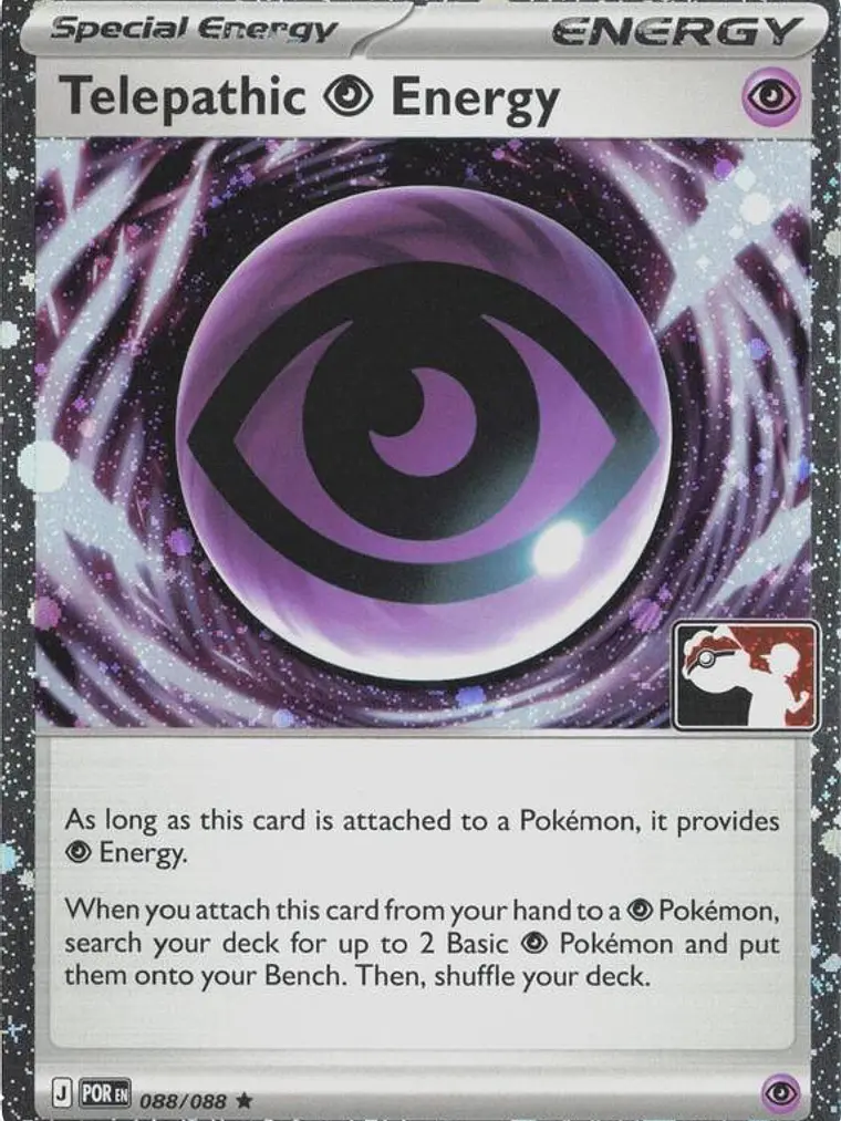 Telepathic Psychic Energy (Cosmos Holo) #088 1
