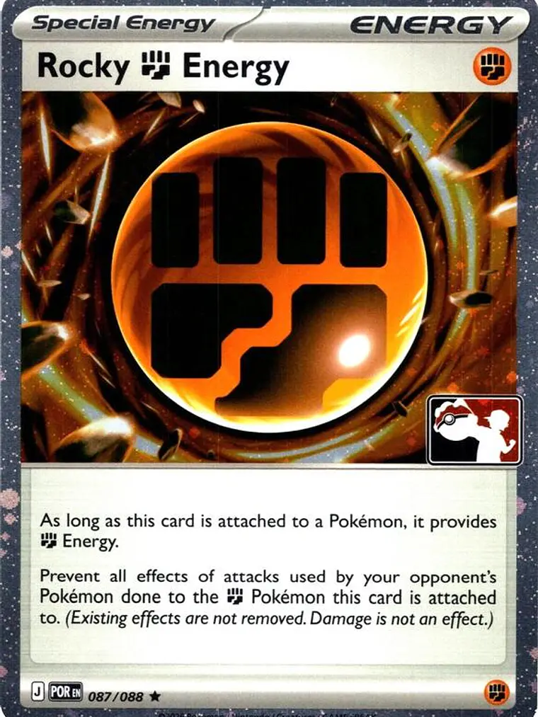 Rocky Fighting Energy (Cosmos Holo) #087 1