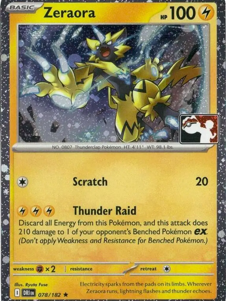 Zeraora (Cosmos Holo) #078 1