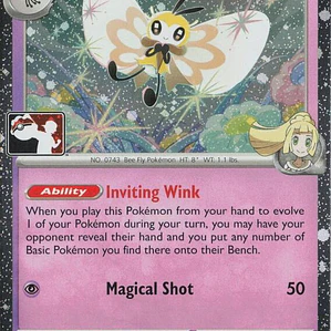 Lillie's Ribombee (Cosmos Holo) #067