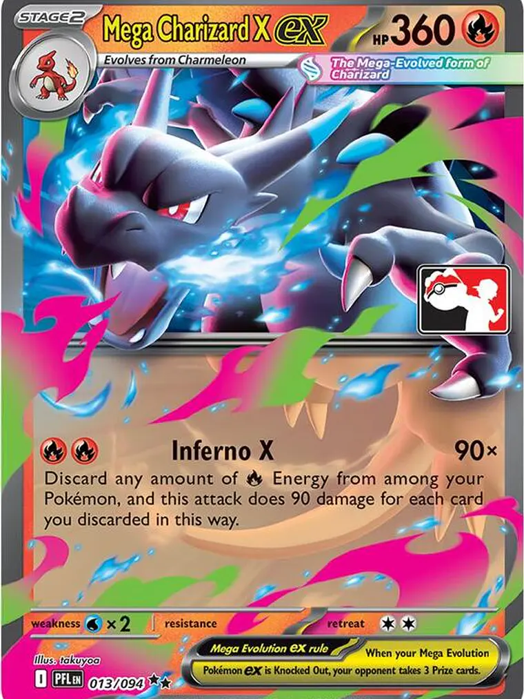 Mega Charizard X ex #013 1
