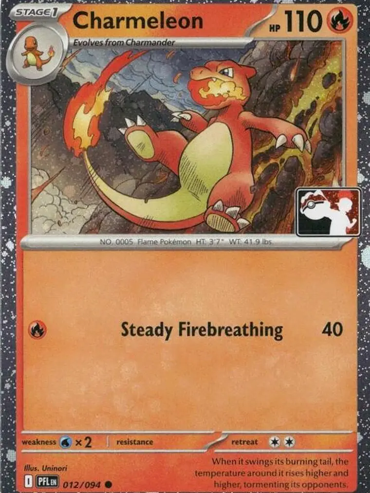 Charmeleon (Cosmos Holo) #012 1