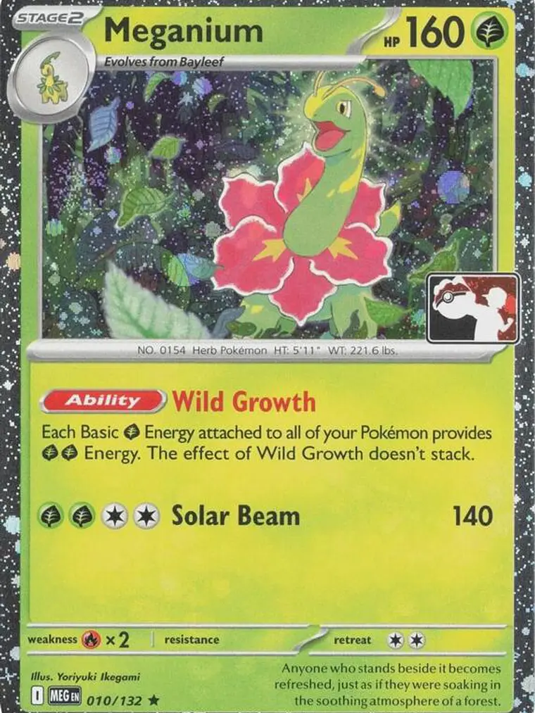 Meganium (Cosmos Holo) #010 1