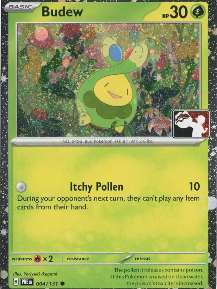 Budew (Cosmos Holo) #004 1