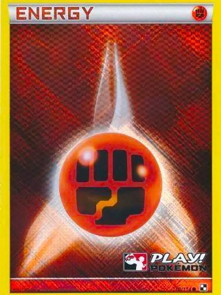 Fighting Energy (Play! Pokemon) #110 1