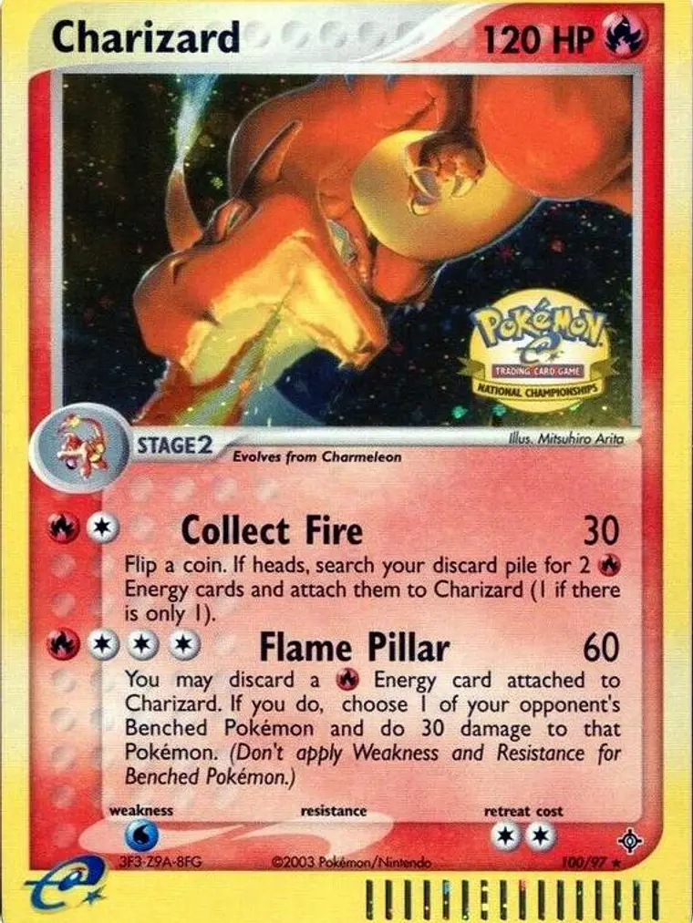 Charizard (National Championships) #100 1