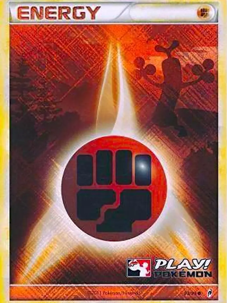 Fighting Energy (Play! Pokemon) #093 1