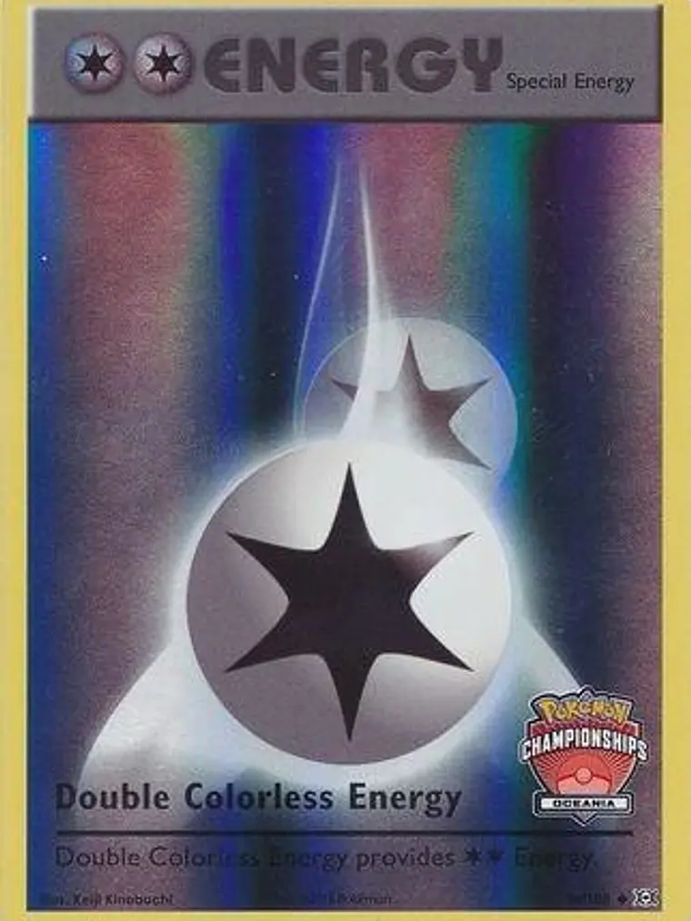 Double Colorless Energy (Oceania Championships) #090 1
