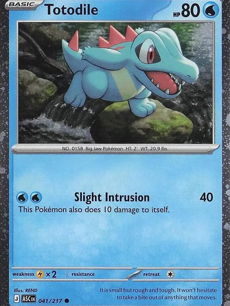Totodile (Cosmos Holo) #041 1
