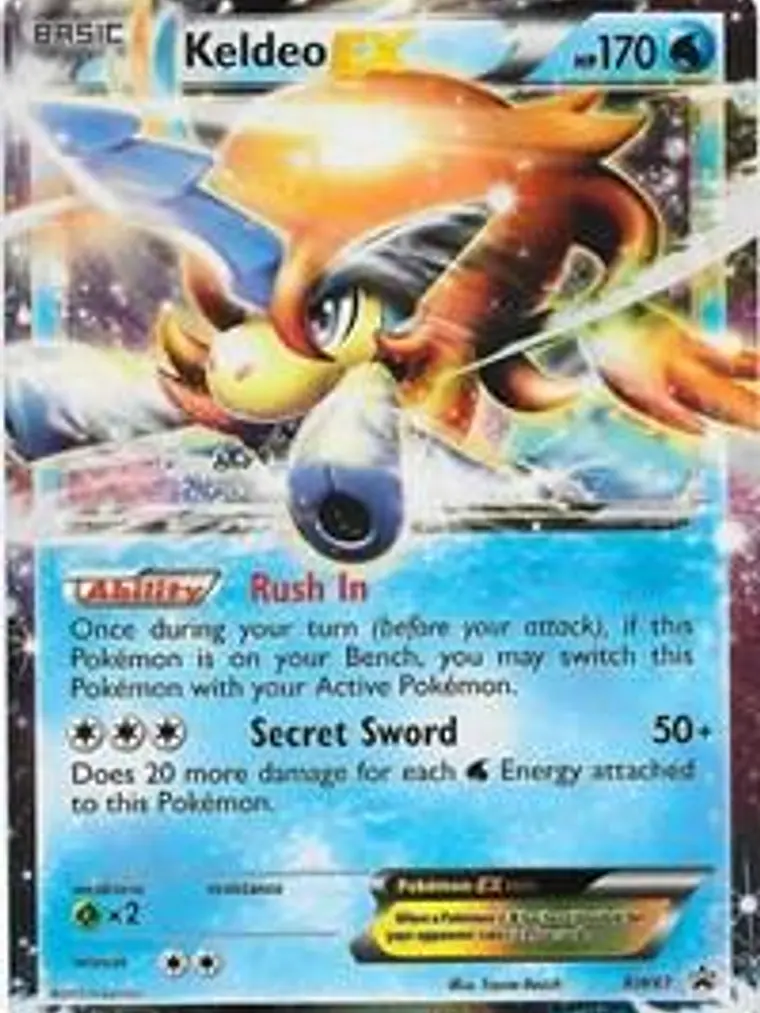 Keldeo EX #BW61 1
