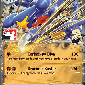 Cynthia's Garchomp ex #104