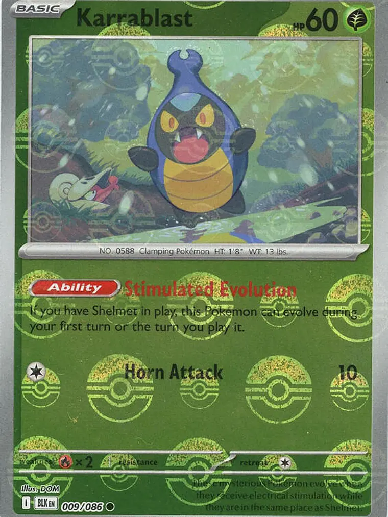 Karrablast (Poke Ball Pattern) #009 1