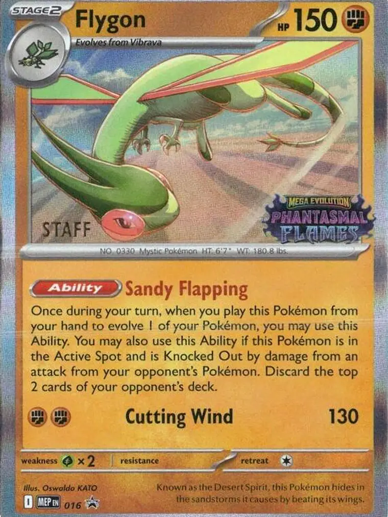 Flygon - 016 [Staff] #016 1