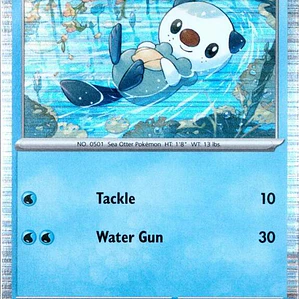 Oshawott (Unova Poster Collection) #021