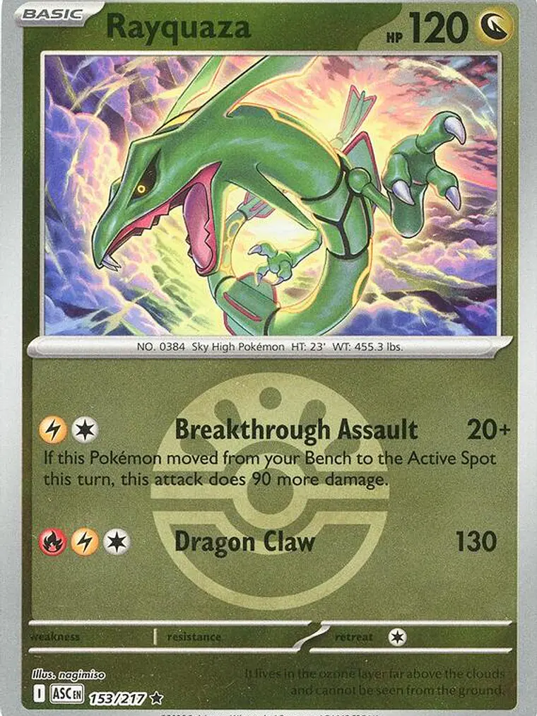 Rayquaza (Friend Ball) #153 1