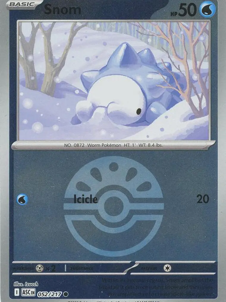 Snom (Friend Ball) #052 1