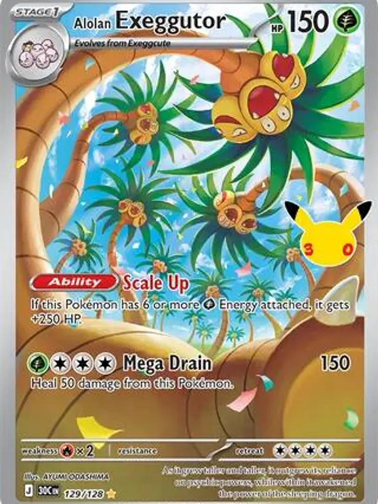 Alolan Exeggutor #129 1