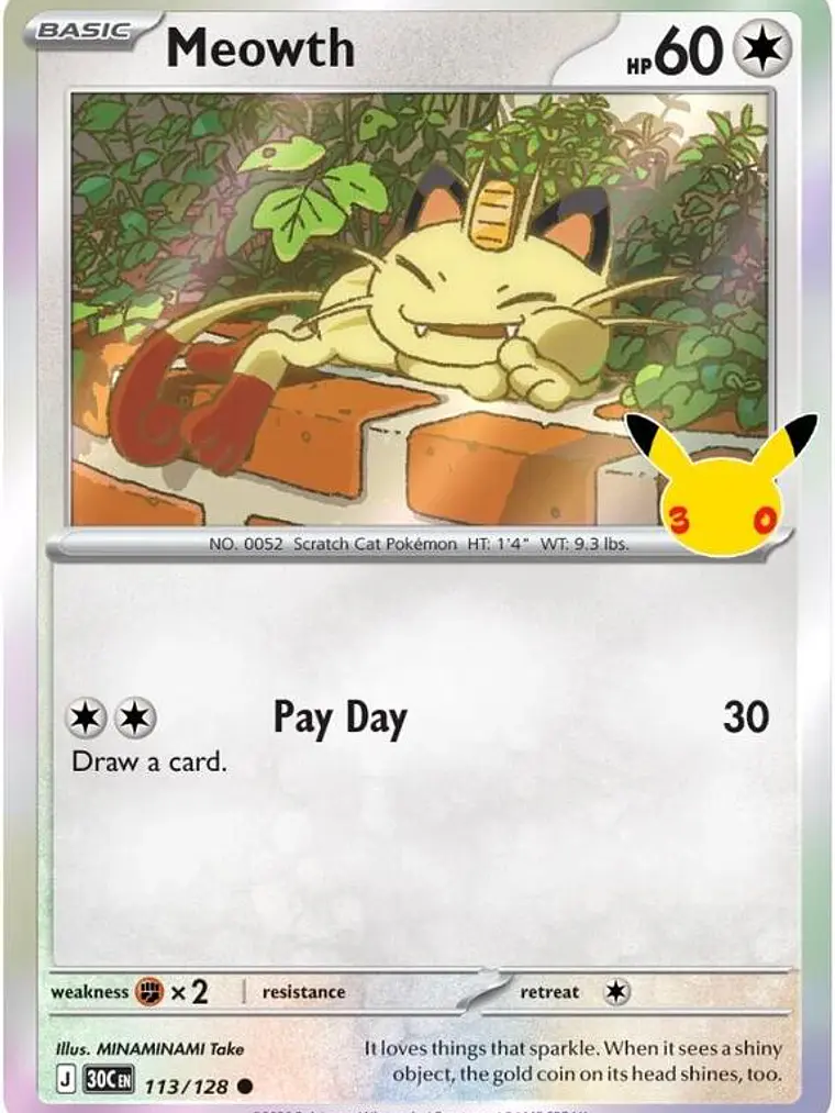 Meowth #113 1