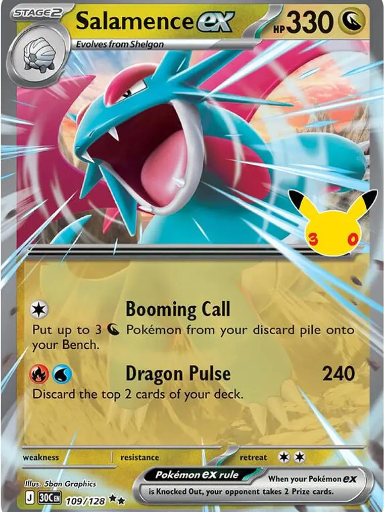 Salamence ex #109 1