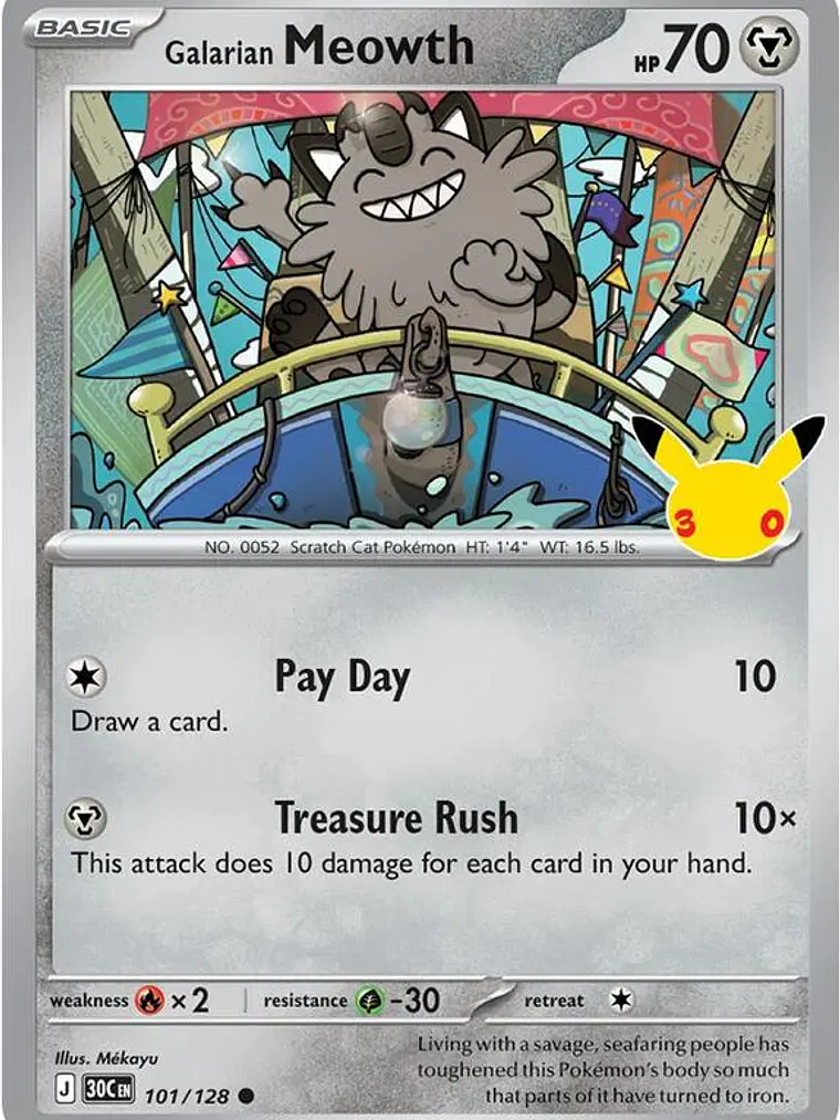 Galarian Meowth #101 1