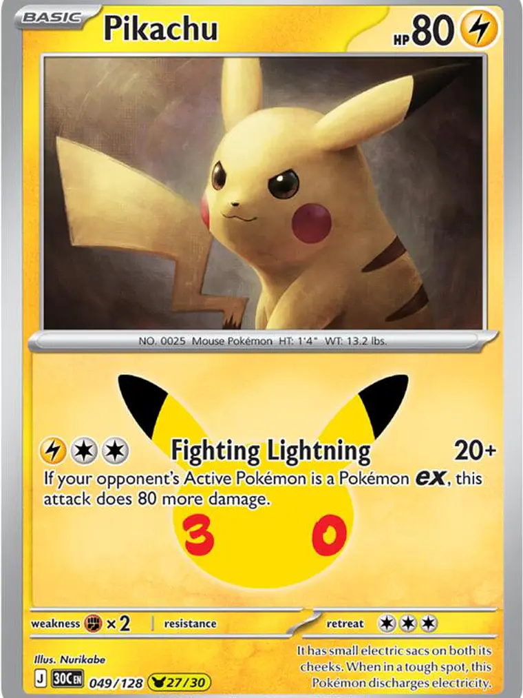 Pikachu #049 1