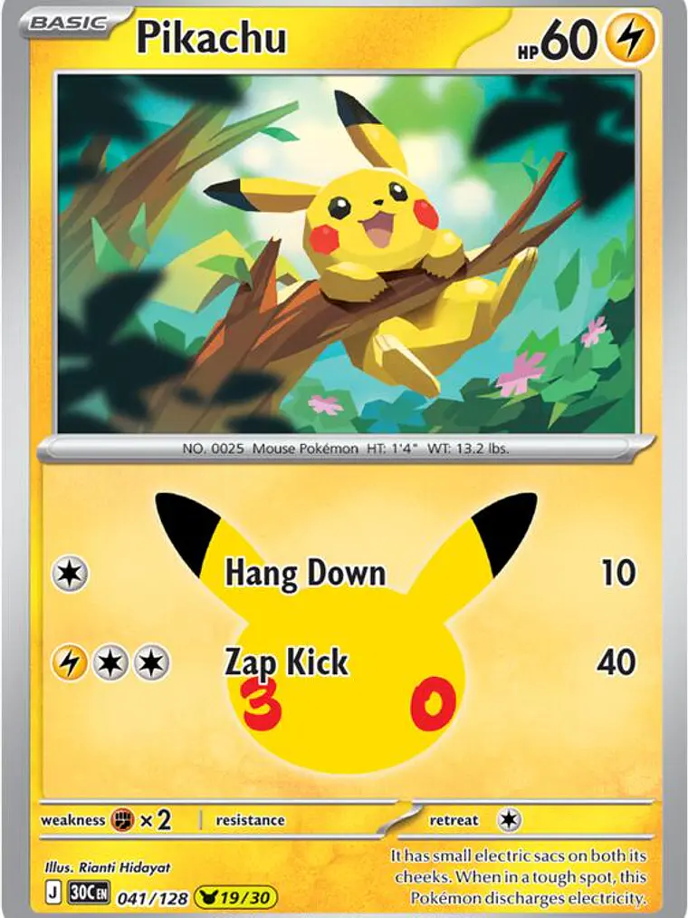 Pikachu #041 1