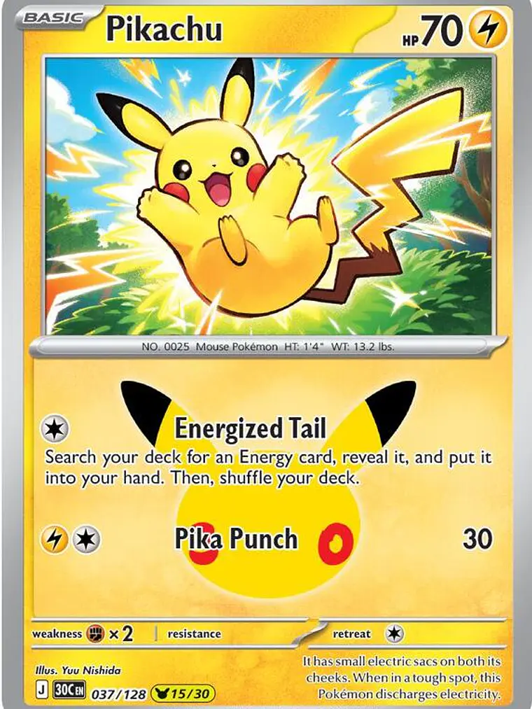 Pikachu #037 1