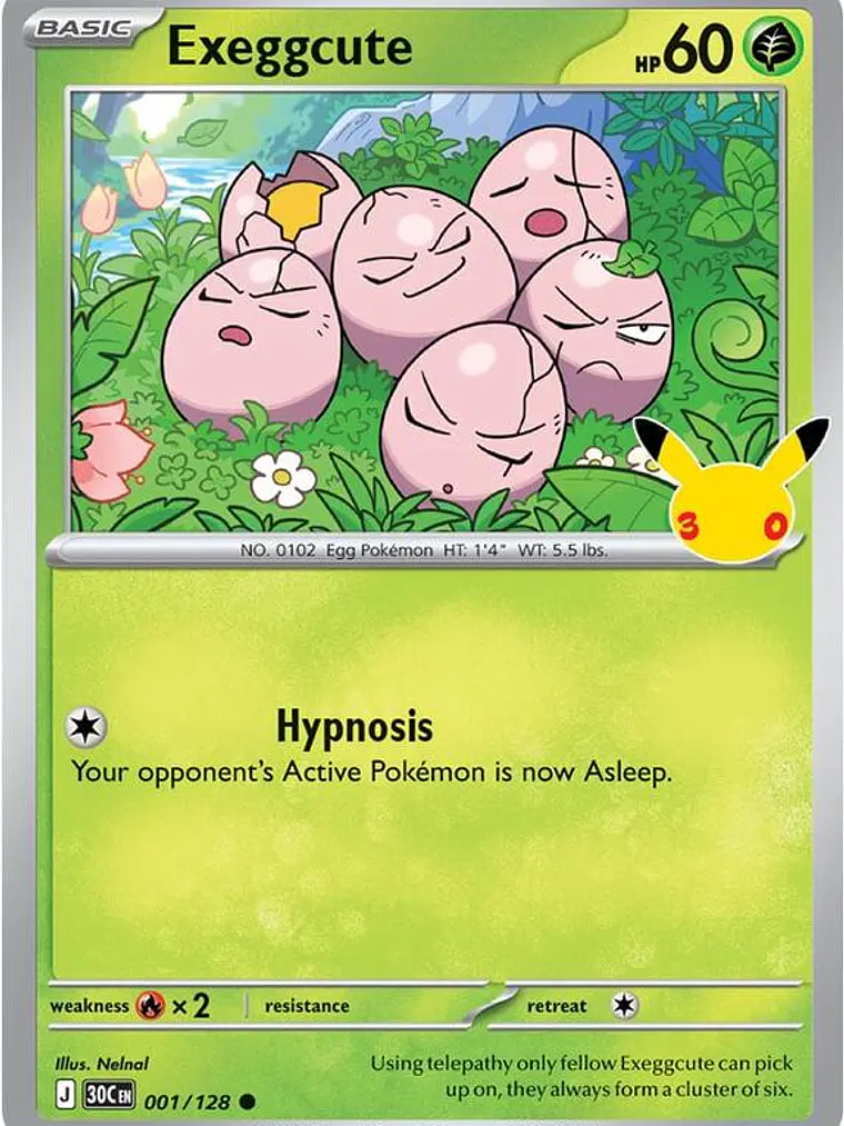 Exeggcute #001 1