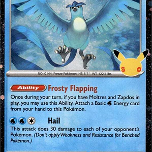 Articuno (30th Celebration) #097