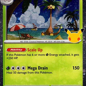 Alolan Exeggutor (30th Celebration) #094