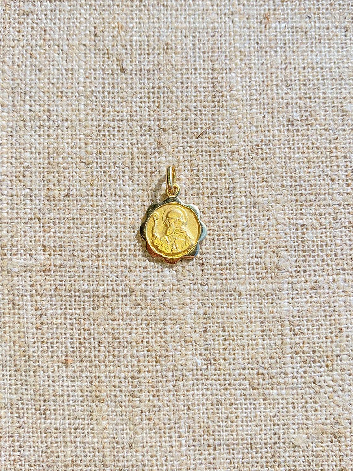 Medalla San Benito con Blonda  1